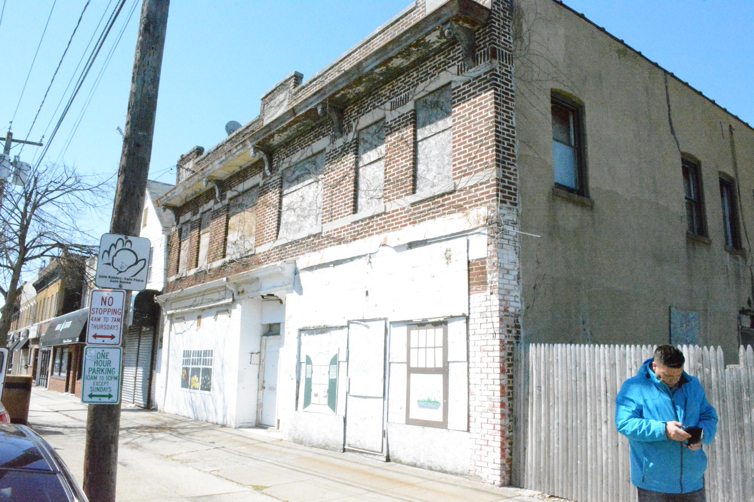 Town of Hempstead officials said they hope to reduce the number of vacant storefronts on Grand Avenue in Baldwin, above, through a revitalization effort.